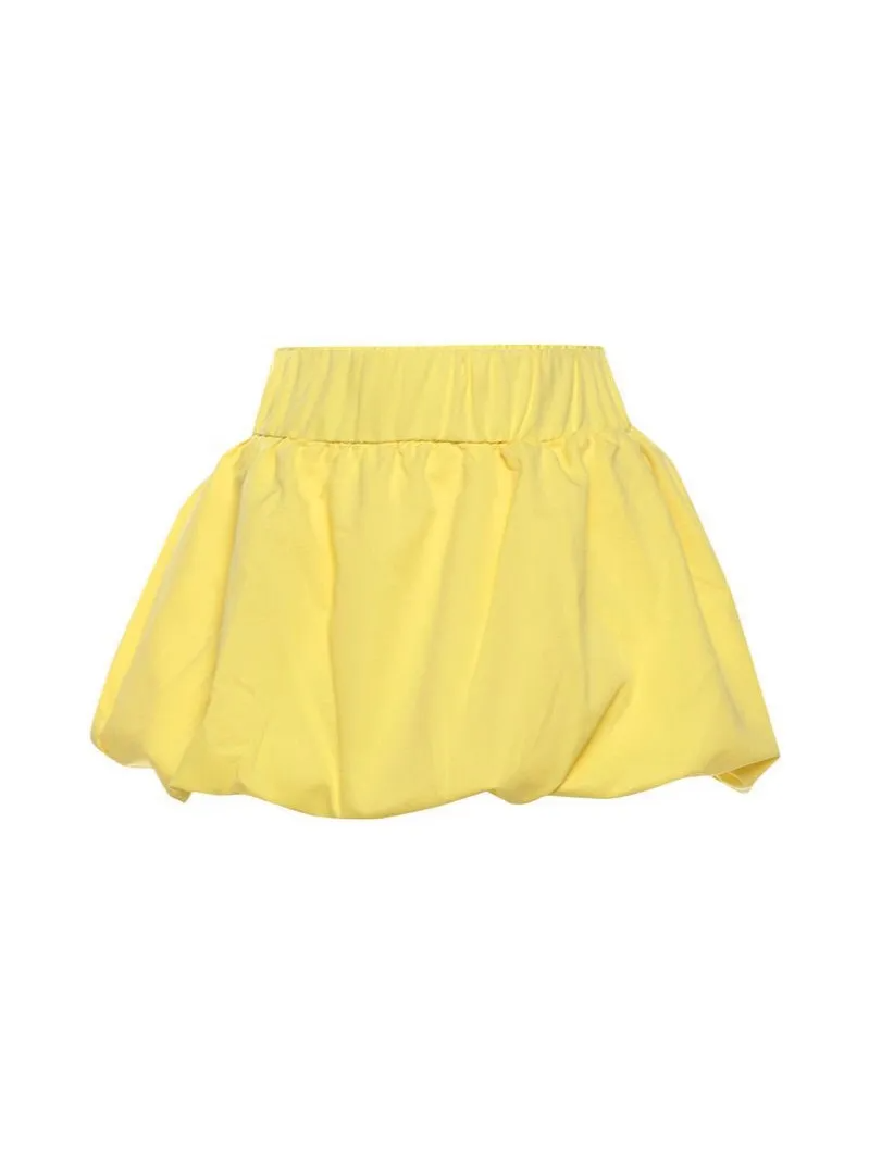 Bubble Mini Skirt Yellow - Liora Studio
