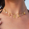 Ocean Charm Necklace - Liora Studio